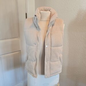 Parker Cream Knit and Fabric Detail